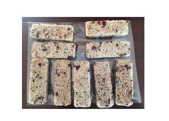 Υψηλός ξεφγμένος παραγωγή φραγμός δημητριακών που κατασκευάζει τη μηχανή, πολυσύνθετη γραμμή παραγωγής ζάχαρης σφαιρών ρυζιού