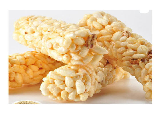 Ρύζι σουσαμιού φυστικιών Granola που αναμιγνύει το φραγμό που διαμορφώνει τη γραμμή