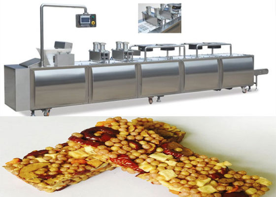 Φραγμός δημητριακών που διαμορφώνει τη μηχανή με το PLC Siemens & την οθόνη αφής + τη μηχανή WEG