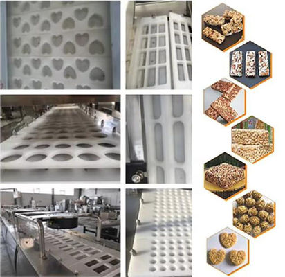 Πλήρης φραγμός δημητριακών ανοξείδωτου που διαμορφώνει τη μηχανή για την καραμέλα σουσαμιού, σίτος