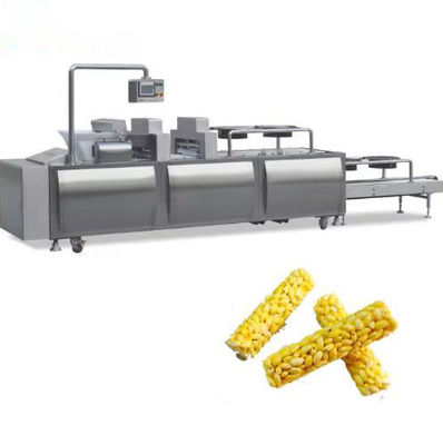 Νέος φραγμός καραμελών δημητριακών σχεδίου αυτόματος που κάνει τη μηχανή/τον ξεφγμένο κατασκευαστή φραγμών δημητριακών ρυζιού