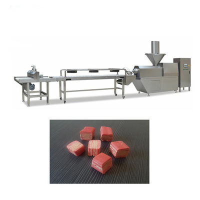 Κρύα γραμμή παραγωγής προϊόντων της Pet εξώθησης, Pet που μασά τη μηχανή κόκκαλων με την υψηλή περιεκτικότητα σε κρέας