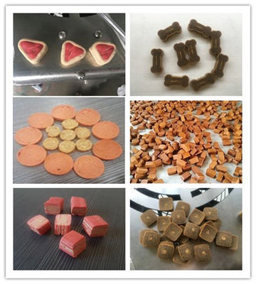 Κρύα γραμμή παραγωγής προϊόντων της Pet εξώθησης, Pet που μασά τη μηχανή κόκκαλων με την υψηλή περιεκτικότητα σε κρέας