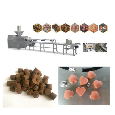 Μαλακή οδοντική γραμμή επεξεργασίας τροφίμων της Pet εξωθητών προσοχής κρύα με την οθόνη αφής