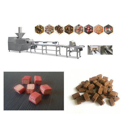 Μαλακή οδοντική γραμμή επεξεργασίας τροφίμων της Pet εξωθητών προσοχής κρύα με την οθόνη αφής