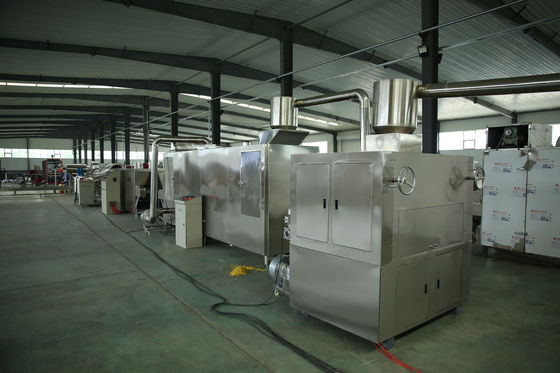 300KG/H γραμμή παραγωγής δημητριακών προγευμάτων γραμμών επεξεργασίας νιφάδων καλαμποκιού