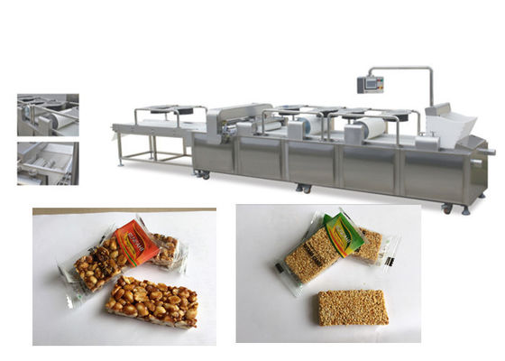 Φραγμός δημητριακών υψηλής ταχύτητας που κατασκευάζει τη μηχανή για την κοπή φραγμών Muesli, μακράς διαρκείας χρόνος χρήσης