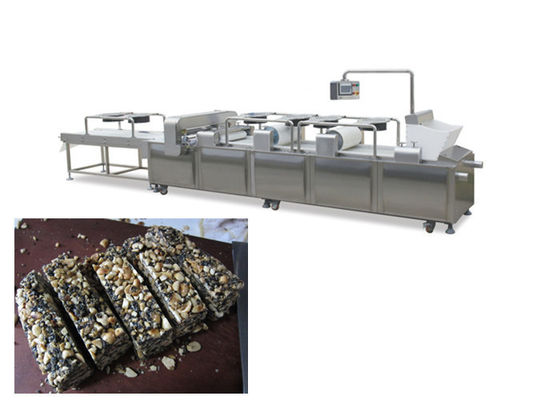 Τέμνων φραγμός δημητριακών φραγμών φυστικιών που κάνει τη γραμμή επεξεργασίας φραγμών ενεργειακής διατροφής μηχανών