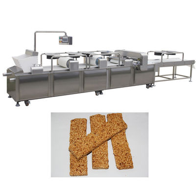 Εύθραυστος φραγμός δημητριακών καραμελών φυστικιών που κατασκευάζει τη μηχανή, τέμνουσα μηχανή φραγμών δημητριακών