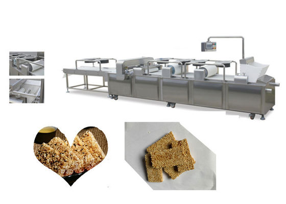 Τέμνουσα μηχανή φραγμών οθόνης αφής PLC 400kg/Hr Muesli