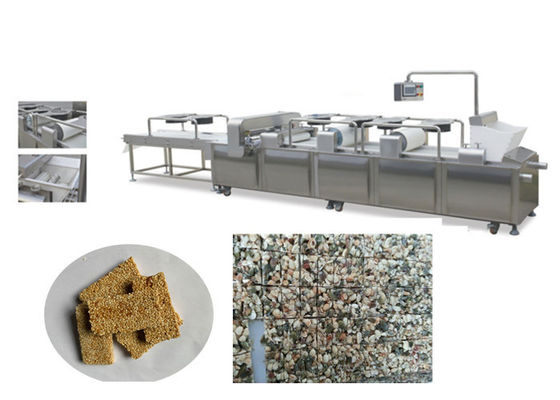 Τέμνουσα μηχανή φραγμών οθόνης αφής PLC 400kg/Hr Muesli
