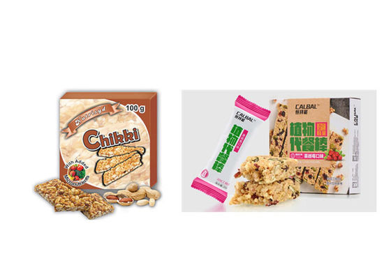 Φραγμός δημητριακών καραμελών Muesli που κατασκευάζει τη μηχανή με τη μηχανή PLC WEG Siemens