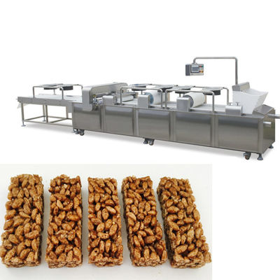 Chikki/φραγμός δημητριακών Muesli που κατασκευάζει τη μηχανή, γραμμή παραγωγής φραγμών φρούτων