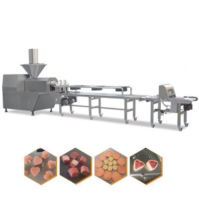 Σκυλιών κρύα εξωθώντας γραμμή απολαύσεων τροφίμων μαλακή