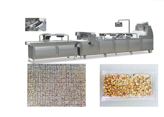 400-600kg/hr ξεφγμένος φραγμός δημητριακών Chikki ρυζιού που κατασκευάζει το ανοξείδωτο 304 μηχανών
