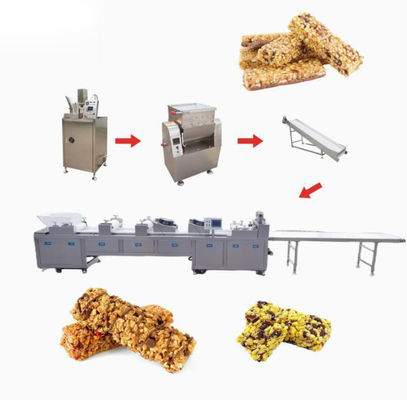 Συνεχείς και αυτόματες καρύδια, βατόμουρο Granola Bar Machine Siemens PLC Control