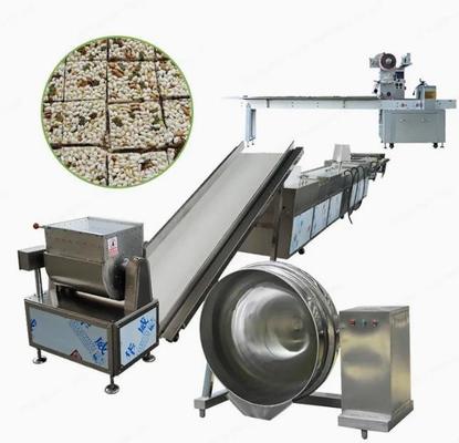 SUS304 Υγιεινό Snack Peanut Bar Making Machine Στρογγυλό κυλινδρικό τετράγωνο σχήμα