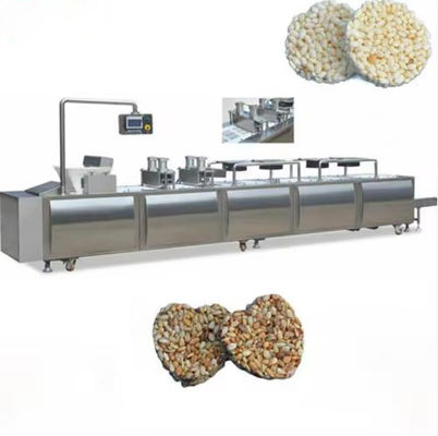 200-400kg/Hr Σεζάμι Cereal Bar Making Machine Εργατική εξοικονόμηση Αραβόσιτο Bar Machine