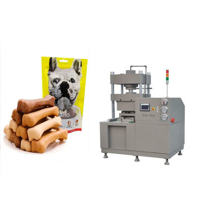 εύκολη λειτουργία μηχανών κατασκευαστών τροφίμων σκυλιών 600*500*1780mm και καθαρός