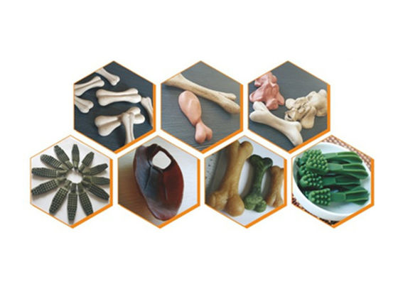 Δημοφιλής βιομηχανική της Pet τροφίμων εξωθητών μηχανών σχηματοποίηση απολαύσεων σκυλιών οδοντική