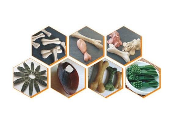 Μηχανή κατασκευής σκυλιών από ανοξείδωτο χάλυβα για τροφή κατοικίδιων ζώων υψηλής ταχύτητας που παράγει 30 κιλά την ώρα