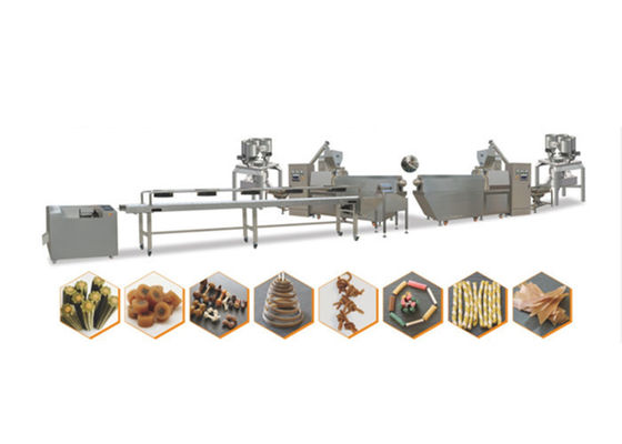 Η Pet μεταχειρίζεται/τα τρόφιμα σκυλιών κατασκευάζοντας τον εξωθητή τροφίμων μηχανών/σκυλιών με το PLC & την οθόνη αφής