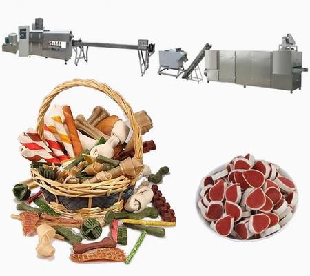 Πλήρως οδοντικός εξοπλισμός επεξεργασίας τροφίμων σκυλιών πρόχειρων φαγητών της Pet προσοχής ανοξείδωτου