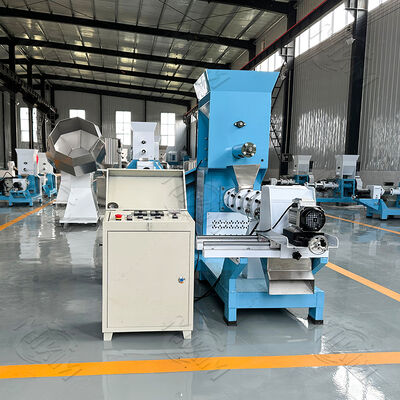 New 220-480V Floating Fish Feed Mill Pellet Making Machine Single-Screw dog food extruder machine Engine Food Grade Stainless Steel Pet Food Processing