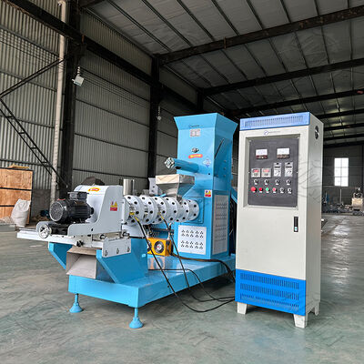 Commercial Fully Automatic 150kg/h Feed Extruder Production Line Fish & Pet Food Pelletizer for Cat & Dog for Birds