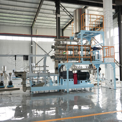 Fully Automatic Cat Food Production Line Floating Fish Feed Making Machine Dog/Cat Food Extruder Machine