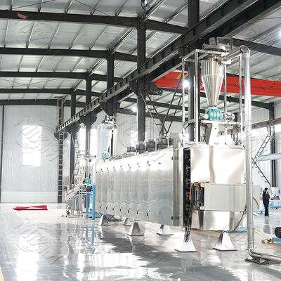 Πλήρως αυτόματη συσκευή εκτόξευσης τροφίμων για κατοικίδια ζώα με διάμετρο βίδες 70-110 mm και διάφορα σχήματα