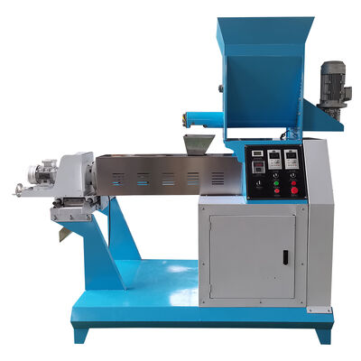 Factory Price China Famous Pet Factory Animal Dog Cat Catfish Shrimp Tilapia Feed Pellet Extruder Floating Fish Food Machine