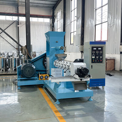 Ξηρός τύπος 200-5000 Kg/h Υδρόβιες ιχθυοτροφές Στριβείο κατασκευής πελετών Μηχανή πλωτών ιχθυοτροφών Καβούρια