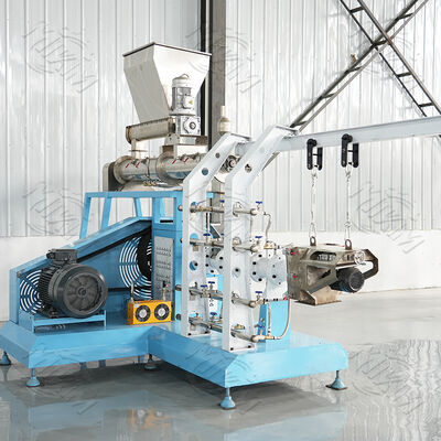 Μηχανή υγρής εκτόξευσης διπλής βίδες υψηλής χωρητικότητας διπλή βίδα υγρή εκτόξευση / επεκτάτης για την παραγωγή πλωτής ζωοτροφής ψαριών και ζωοτροφών για κατοικίδια ζώα