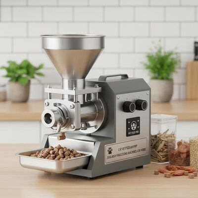 Μηχανή εκχυλίσματος πυριτίων γάτας κατοικίδιο ζώο πλωτό ψάρι γαρίδες τροφή σκυλί μηχανές επεξεργασίας τροφίμων για το σπίτι