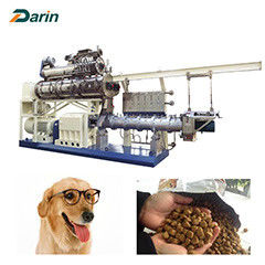 Η μηχανή εξωθητών τροφίμων ελέγχου 5ton 150kg/Hr Pet PLC για το σκυλί μεταχειρίζεται