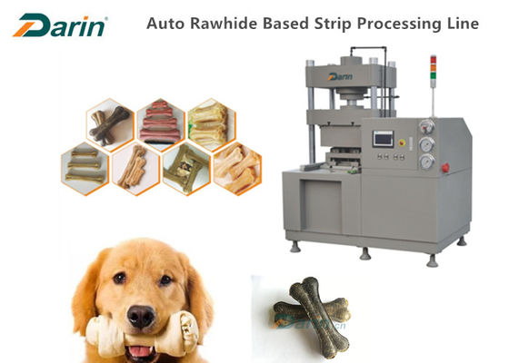 Αγγλικά τρόφιμα σκυλιών κόκκαλων Rawhid έκδοσης ανοξείδωτου που κατασκευάζουν τη μηχανή