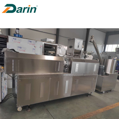 Δίδυμος εξωθητής βιδών μηχανών κατασκευαστών πρόχειρων φαγητών ριπών σφαιρών τυριών καλαμποκιού πιστοποίησης CE