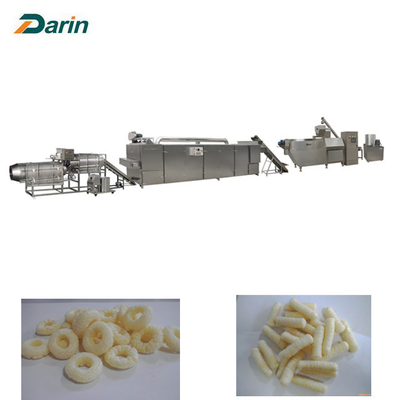 Αυτόματα διπλά τρόφιμα βιδών που εξωθούν τη μηχανή για τα πρόχειρα φαγητά καλαμποκιού δημητριακών