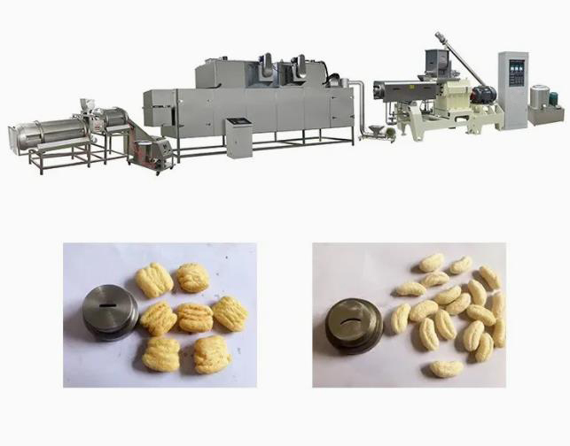 Άμεσα μηχανή εξωθητών ριπών με τον πυρήνα - πλήρωση, μηχανή εξωθητών τροφίμων πρόχειρων φαγητών