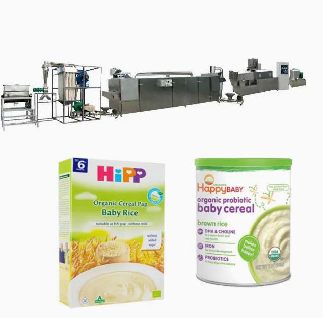 Στιγμιαίο αλεύρι ρυζιού σκονών παιδικών τροφών που κάνει τη μηχανή/τη γραμμή παραγωγής