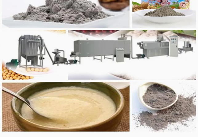 Θρεπτικά τρόφιμα σκονών ρυζιού μωρών που εξωθούν τη μηχανή/τη γραμμή παραγωγής