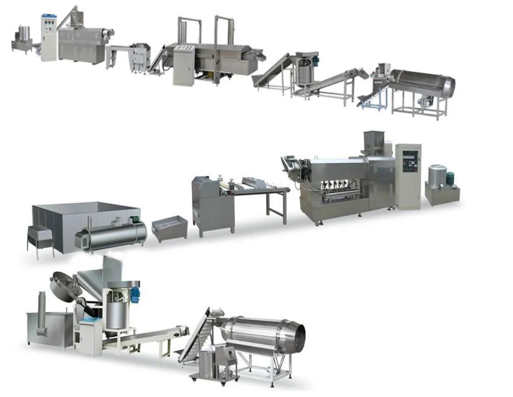 Ενιαίος εξοπλισμός εξώθησης τροφίμων βιδών για την τρισδιάστατη κατασκευή τσιπ σαλπίγγων αλευριού