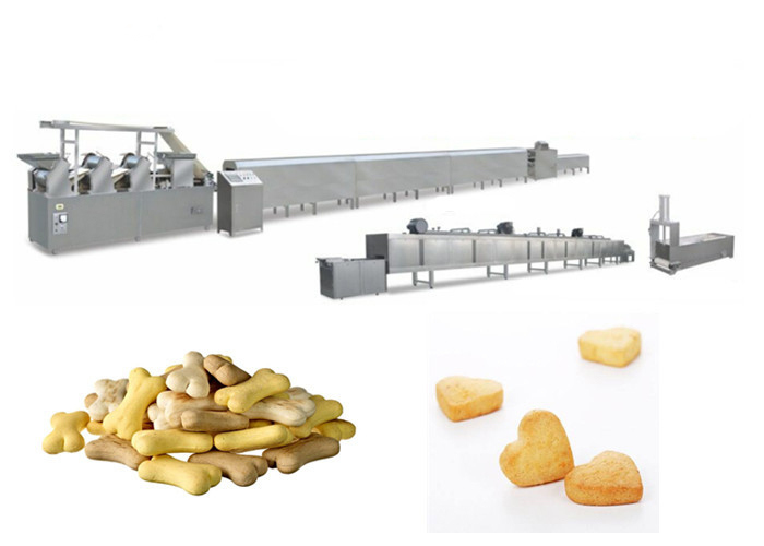 Μεγάλη ταχύτητα 1000kg/8hr σκυλοτροφική μηχανή για την παρασκευή μπισκότων