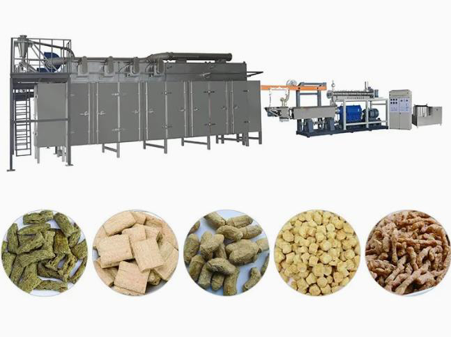 TVP TSP Μηχανή εκχύλισης τεμαχίων σόγιας φυτικών 110kw Πιστοποιητικό CE