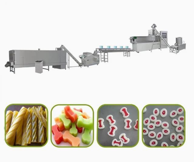 Τα δόντια προσοχής σκυλιών που μασούν τα πρόχειρα φαγητά Pet μεταχειρίζονται τη μηχανή 380V ή την εξατομικεύσιμη τάση