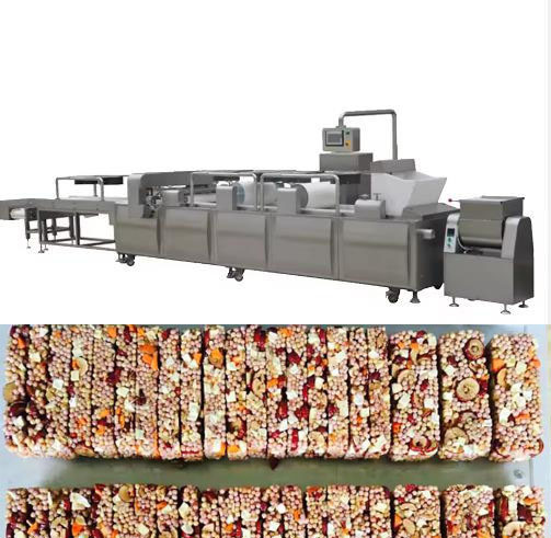 Πρωτεϊνικός φραγμός σόγιας που διαμορφώνει το φραγμό φυστικιών μηχανών/πρόχειρων φαγητών που κατασκευάζει τη μηχανή