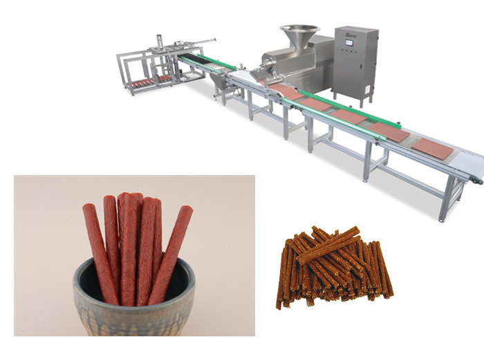 Λουρίδα κρέατος γραμμών παραγωγής προϊόντων της Pet ανοξείδωτου που διαμορφώνει με το αυτόματο σύστημα δίσκων