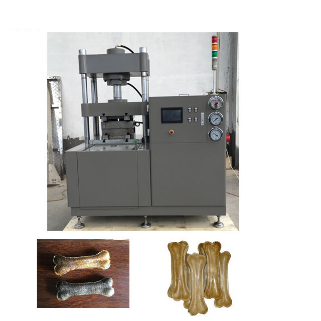 Υψηλής αντοχής υδραυλικά Rawhide/κόκκαλο γραμμών παραγωγής προϊόντων της Pet που πιέζει για το σκυλί