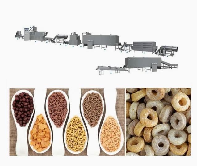 Υψηλή γραμμή επεξεργασίας νιφάδων καλαμποκιού αυτοματοποίησης με 12 μήνες εξουσιοδότησης